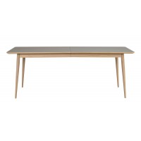 RO Dawsone Extending Dining Table Rectangular Grey/Whitewash